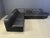 Vintage Black Patchwork Leather Modular Sofa from Laauser, 1970s, Set of 6 For Sale - Image 4 of 11
