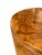 This occasional table has a burlwood veneer in walnut and features beautiful Italian craftsmanship. In the style of...