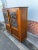 Antique Early 20th Century Arts & Crafts Mission Style Leaded Glass Oak Bookcase For Sale In Washington DC - Image 6 of 11