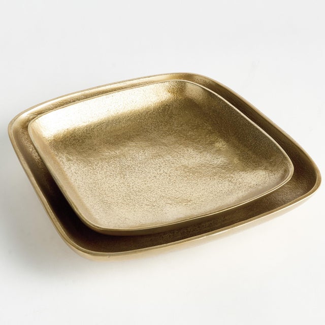 Early 21st Century Benton Decorative Trays St/2 For Sale - Image 5 of 6