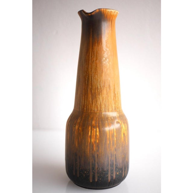 Mid-Century Modern Pottery Jug or Vase by Gunnar Nylund for for Rörstrand, Sweden, 1960s For Sale - Image 6 of 13