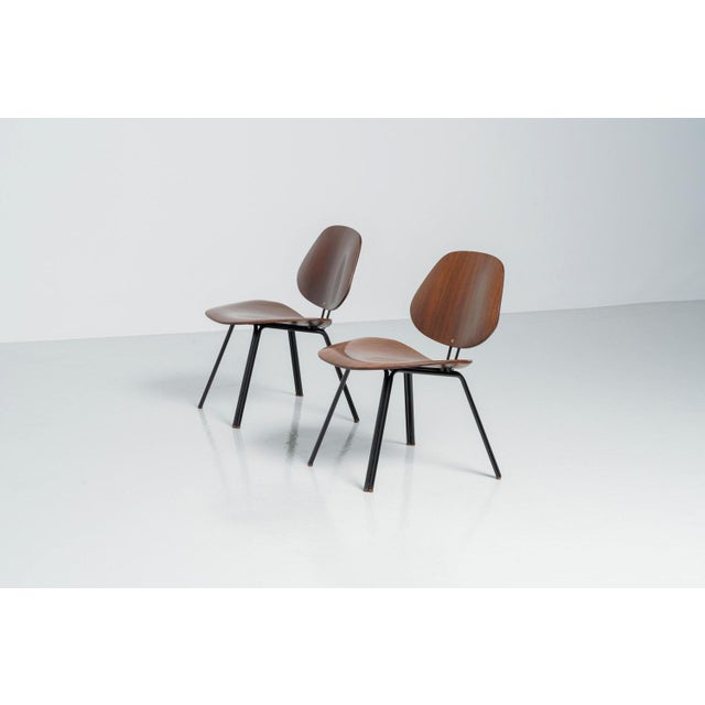 Italian P31 Chairs by Osvaldo Borsani for Tecno, 1957, Set of 2 For Sale - Image 6 of 13