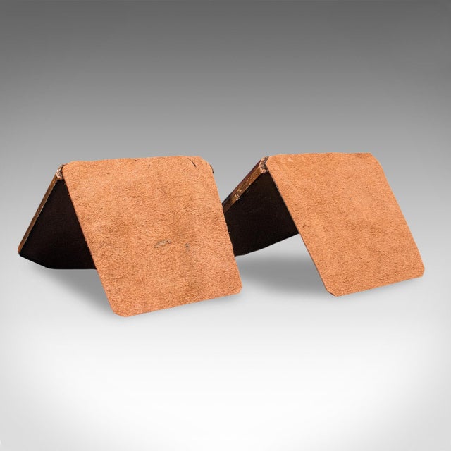 Pair of Small Vintage Renaissance Revival Bookends, Italian, Novel Rest, c.1960 For Sale - Image 10 of 10