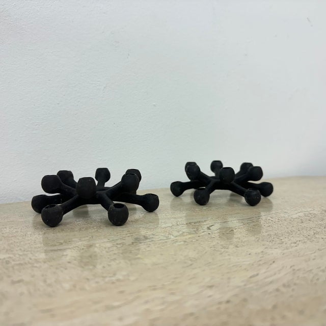 Danish Candleholders by Jens Quistgaard, 1960s, Set of 2 For Sale - Image 18 of 18