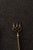 Hollywood-Regency Style Brass Fireplace Tool Set With Seashell Handles and Pan For Sale - Image 10 of 18