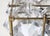 Gold Diamond Scone in Lead Crystal and Brass from Palwa, 1950s For Sale - Image 8 of 18
