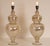 Glass Vintage Silver Table Lamps Glass Baluster Vase Lamps Faux Mercury Modern Lamps - A Pair For Sale - Image 7 of 13