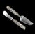Metal Tiffany & Co Estate Cheese Knife 7.125" & Pate Butter Spreader 6.5" Silver For Sale - Image 7 of 8