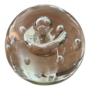 Glass Ball Paperweight
