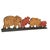 African 1990s Carved Wooden Elephant Over the Door / Wall Hanging Bohemian Decor India For Sale - Image 3 of 6