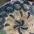 Spanish Mid 20th Century Cream, Blue and Pistachio Green Ceramic Bowl From Spain For Sale - Image 3 of 9