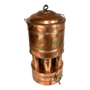 1901 Automatic Copper Water Still Distiller Antique Rochester Ny Moonshiner