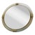 Round Torciglione Gold Murano Glass Wall Mirror by Simoeng for Simoeng For Sale - Image 9 of 10
