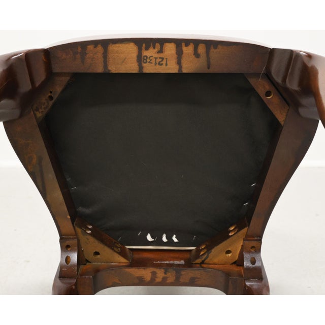 Hickory Chair Mahogany Queen Anne Dining Side Chairs - Pair A For Sale - Image 10 of 11