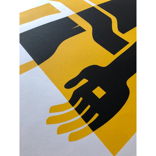 1990s Sidney Jonas Budnik Serigraph Print For Sale - Image 4 of 6