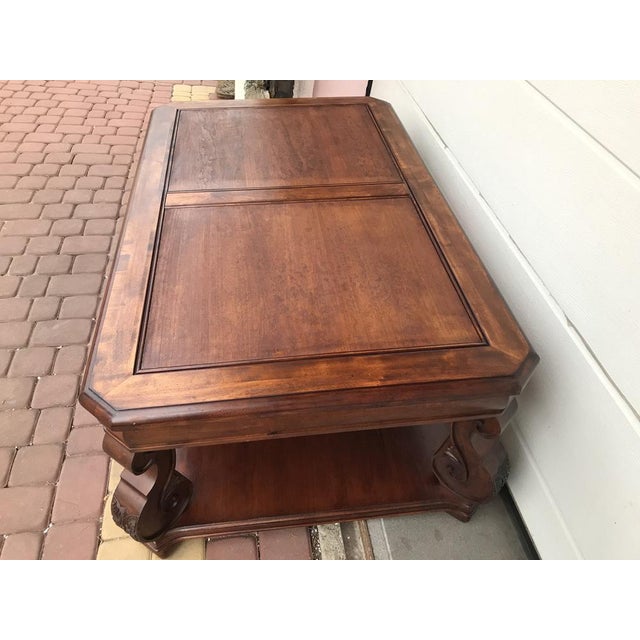 Exclusive Coffee Table in Teak Wood by Markor. , 1980s For Sale - Image 10 of 18