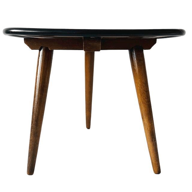 Mid-Century Triangular Plant Table, 1950s For Sale - Image 6 of 9