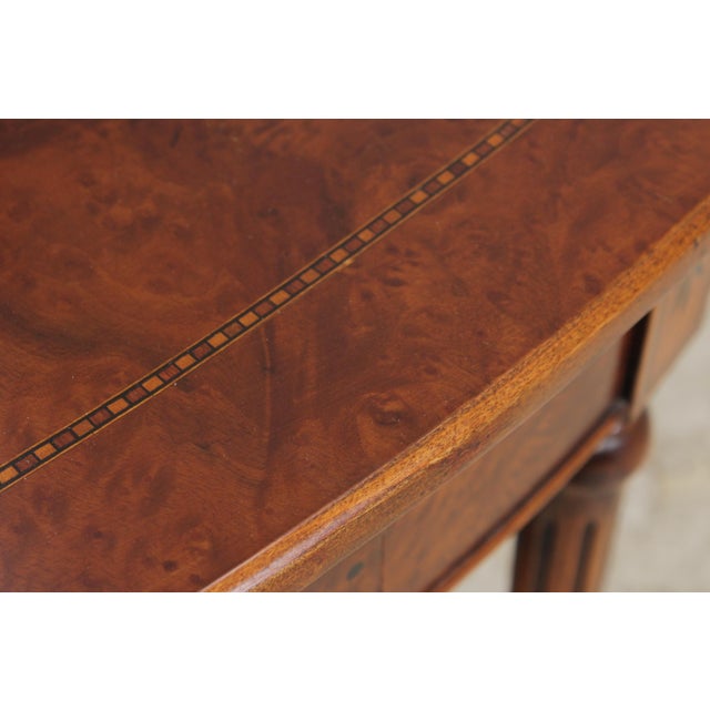 Rho Mobili Louis XVI Inlaid Vanity Dressing Table For Sale - Image 15 of 17