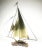 Vintage Brass Wood & Copper Artisan Sailboat Sculpture For Sale - Image 13 of 13