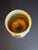 1990s Handcrafted Sterling Silver & Iridescent Art Glass Kiddush Cup - "Borei P'ri Hagafen" Blessing - Judaica Gift For Sale - Image 14 of 18