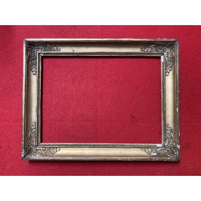 Gilded Frame with Keys and Palmette Motifs For Sale - Image 12 of 12