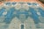 A Captivating and Artistic Large Size Square Shape Modern Geometric Swedish Design Soft Wool Pile Rug, Country Of Origin:...