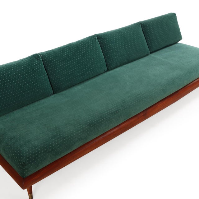 1960s Mid-Century Modern Platform Sofa Attributed to Adrian Pearsall for Craft Associates, C. 1960. For Sale - Image 5 of 8