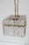 Silver Vintage Crystal Glass Pendant Lamp by Carl Fagerlund for Orrefors, Sweden, 1970s For Sale - Image 8 of 18