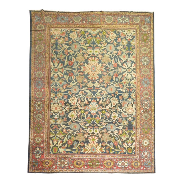 Zabihi Collection 20th Century Sultanabad Carpet Attributed to Ziegler and Co For Sale
