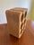 Late 20th Century Cork and Cardboard "Easy Edges" 6 Bottle Wine Rack. In the manner of Frank Gehry. Featuring a sturdy...