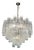 Transparent Tronchi Murano Glass Brunish Chandelier by Simoeng For Sale
