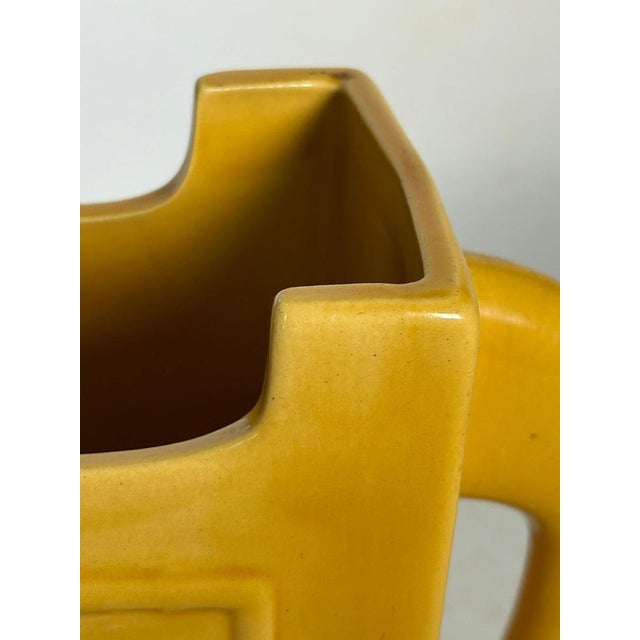 Yellow Ceramic Jug, France, 1970 For Sale - Image 10 of 12