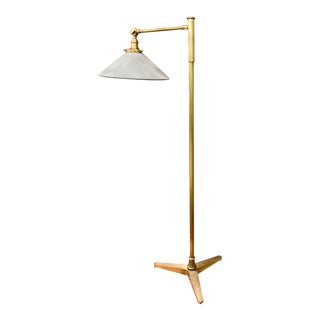 Vintage Brass Floor Lamp For Sale
