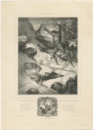 Maurin, Jocelyn Sauvant Laurence de la Mort, 1840, Lithograph