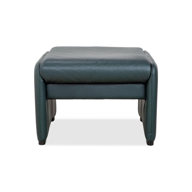 Atlanta Leather Stool from Laauser For Sale - Image 9 of 11
