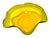 Blenko Centerpiece Bowl Large 16" Art Glass Yellow Green Threaded Large Signed Walter Blenko For Sale In San Francisco - Image 6 of 11