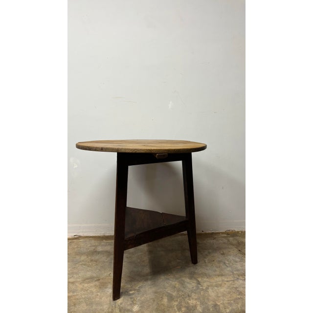 19th Century English Pine Cricket Table For Sale In Naples, FL - Image 6 of 7