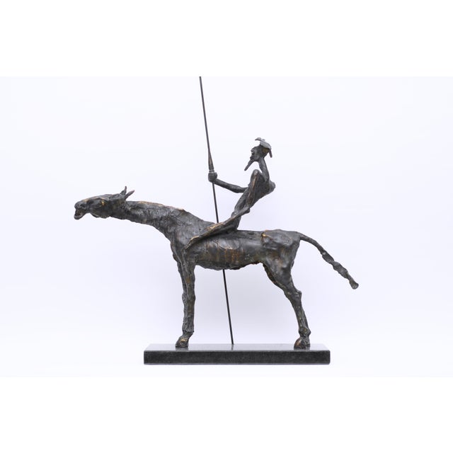 Early 21st Century Gyunay Aliev, Don Quixote, Bronze For Sale - Image 5 of 6