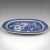 This is an antique Willow Pattern serving plate. An English, ceramic decorative meat dish, dating to the Victorian period,...