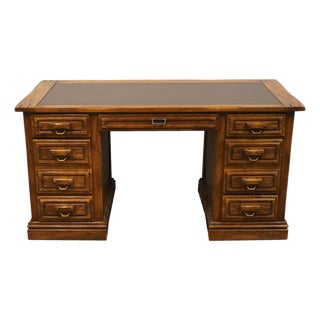 High End Vintage Rustic Southwestern Cowboy Style 56" Writing Desk 7054 For Sale