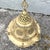 Vintage Moroccan Middle Eastern Style Brass Pendant Lamp For Sale - Image 10 of 11