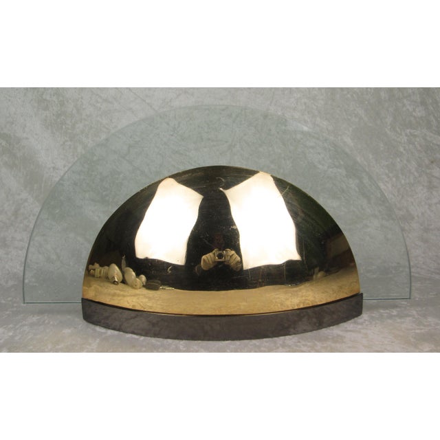 Hollywood Regency Vintage Relco Hollywood Regency Table Lamp Murano Italy For Sale - Image 3 of 12