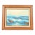 Original Signed A. Kirkham Framed Oil Painting on Canvas of Crashing Waves For Sale