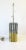 Chrome 70s Modern Brass Chrome & Lucite Table Lamp, Circa 1970s, After Charles Hollis Jones For Sale - Image 8 of 13