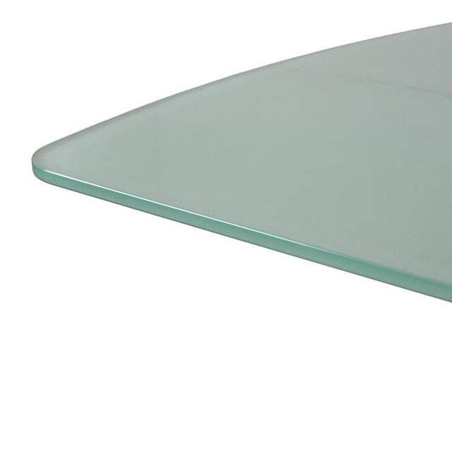 White Titan III Extendable Dining Table in Glass from Draenert For Sale - Image 8 of 13