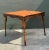 This vintage bamboo parquetry game table brings mid-century character to a room through its graphic tabletop and finely...