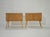 Mid-Century Modern Curved Light Wood Bedside Tables, Italy, 1950s, Set of 2 For Sale - Image 13 of 18