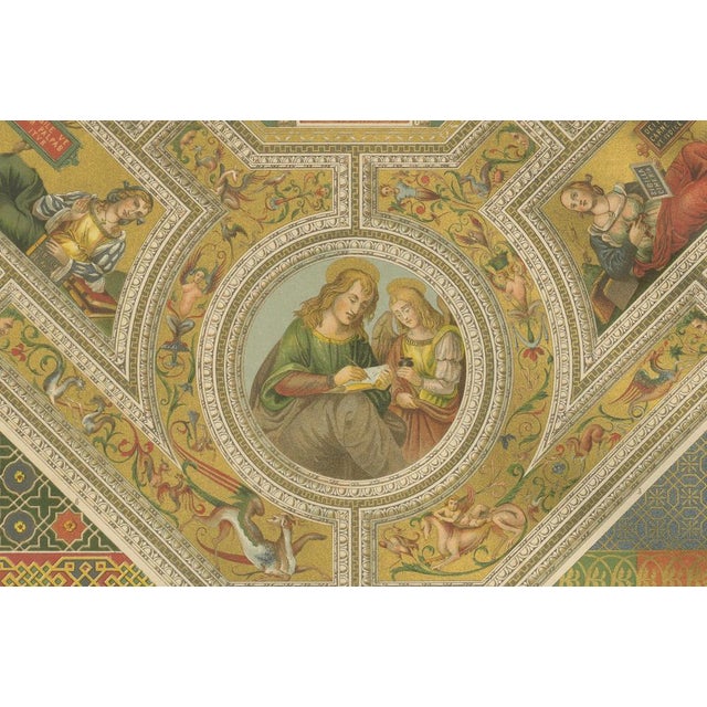 Dolmetsch, Italian Renaissance Decorative Arts Architectural and Textile Designs, 1887, Prints, Set of 3 For Sale - Image 7 of 10