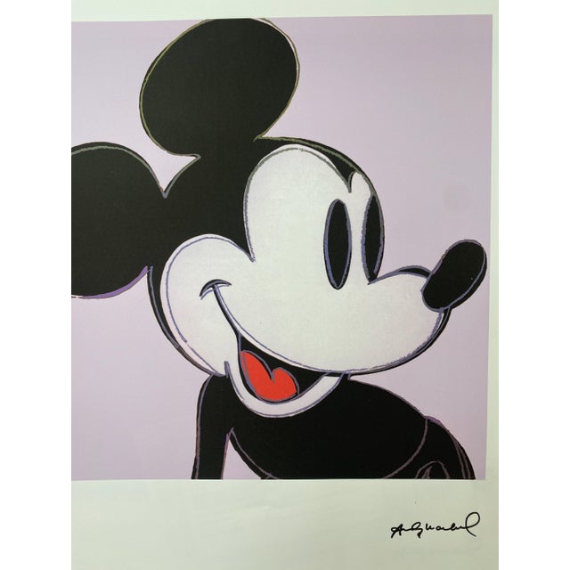 After Andy Warhol, Mickey , 1980s, Lithograph For Sale - Image 4 of 9