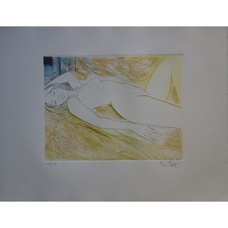 Jean-Baptiste Valadie, Alanguissement, Original Etching For Sale